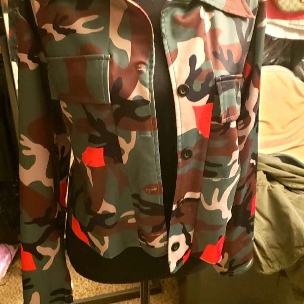 Women Camo Jacket